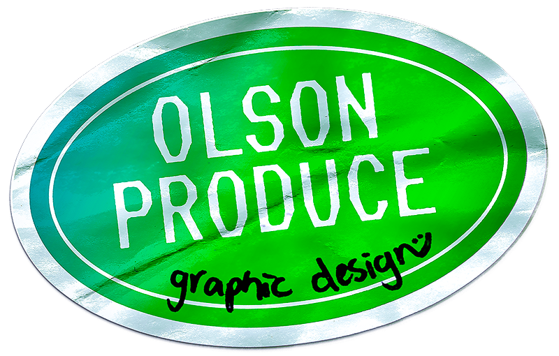 Olson Produce Graphic Design