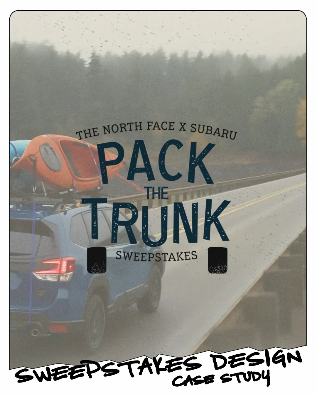 pack the trunk sweepstakes design case study